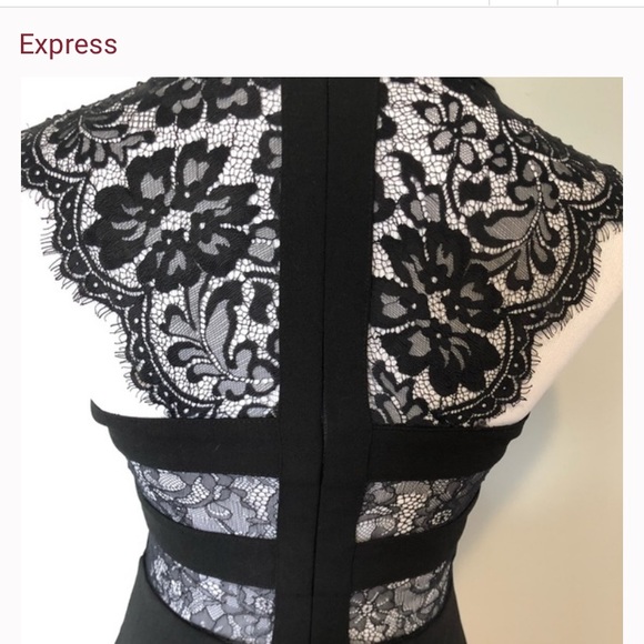 Express Short Black dress - Picture 4 of 8